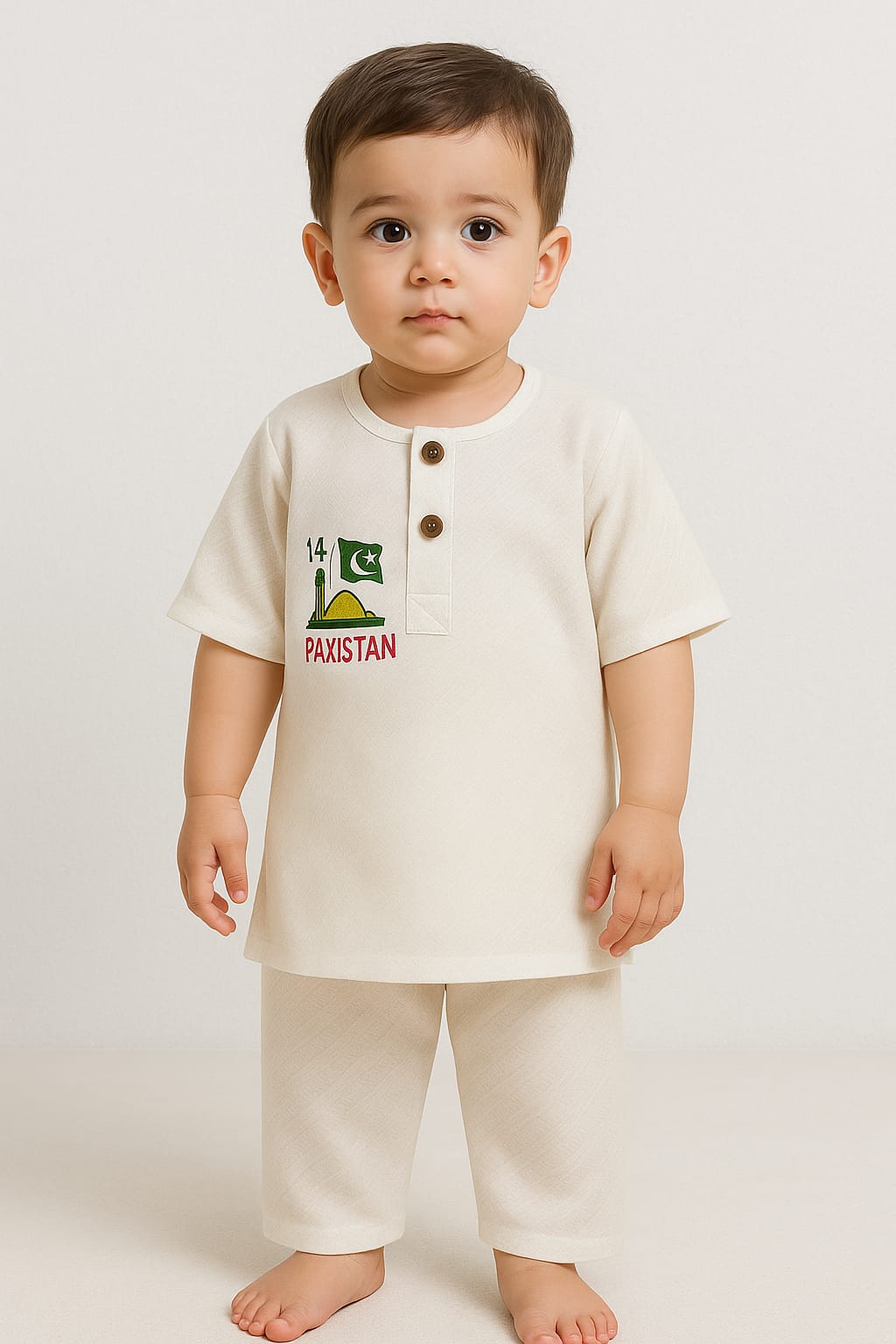 14 August Special Kids Suit – Soft Cotton